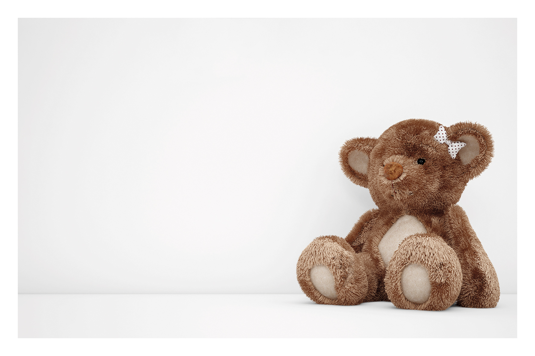 Ours en peluche brun