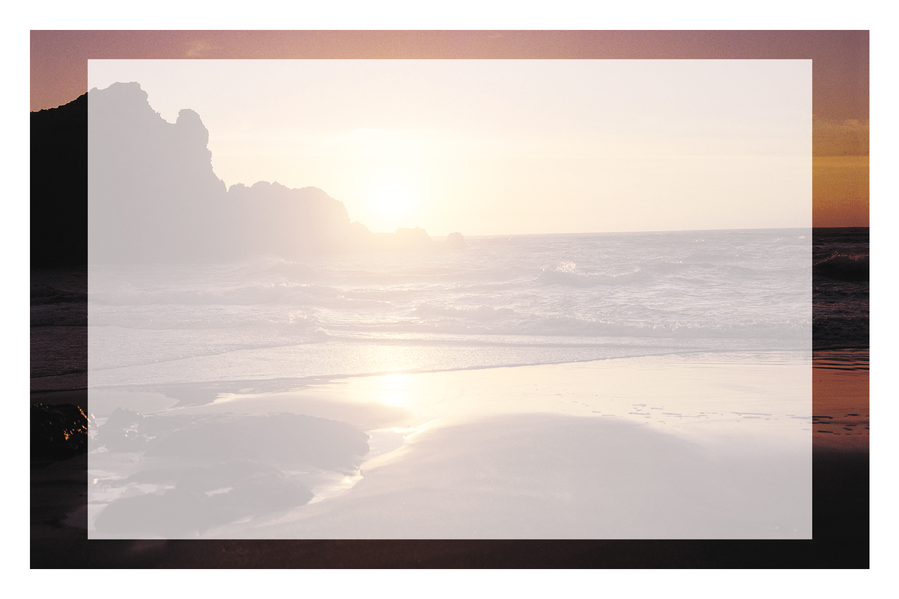 Fond coucher de soleil